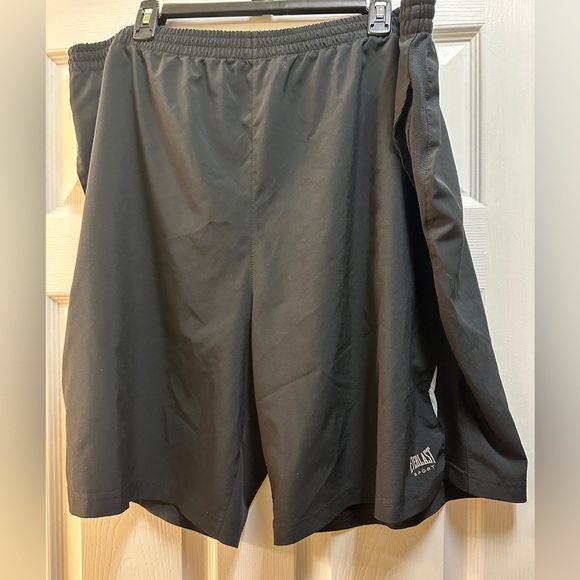 Everlast Sport Men’s Gym Athletic Short Black 2XL with pockets - Picture 1 of 4